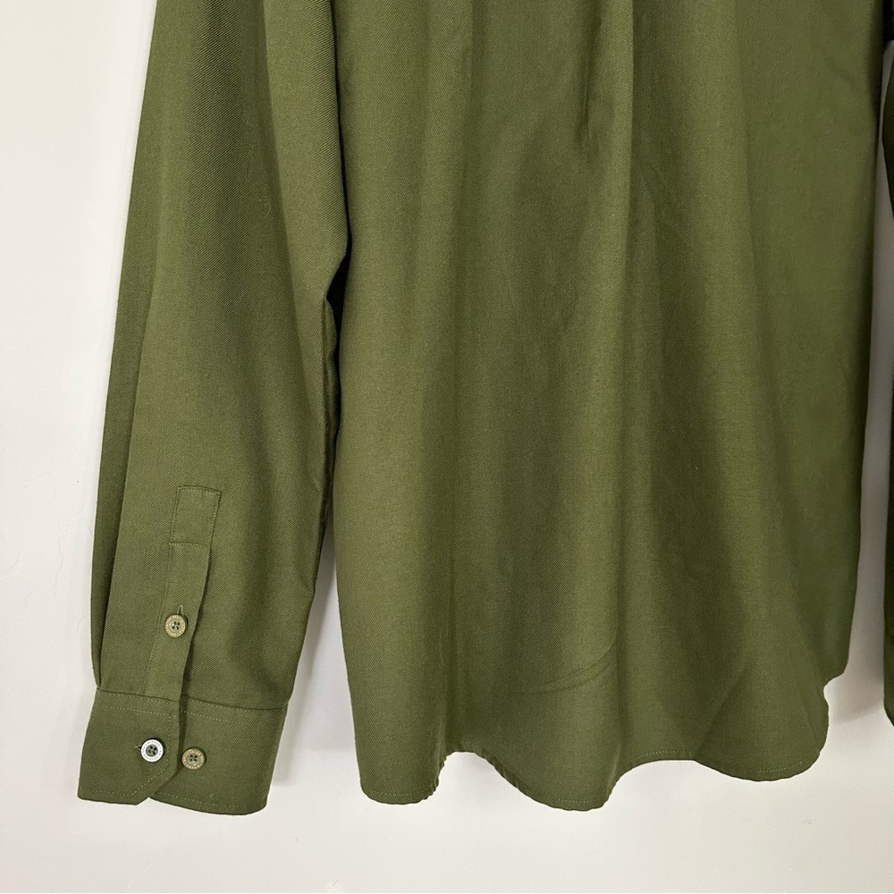 Dixxon Flannel The Revolution Men’s Green Military Shirt - Picture 7 of 11
